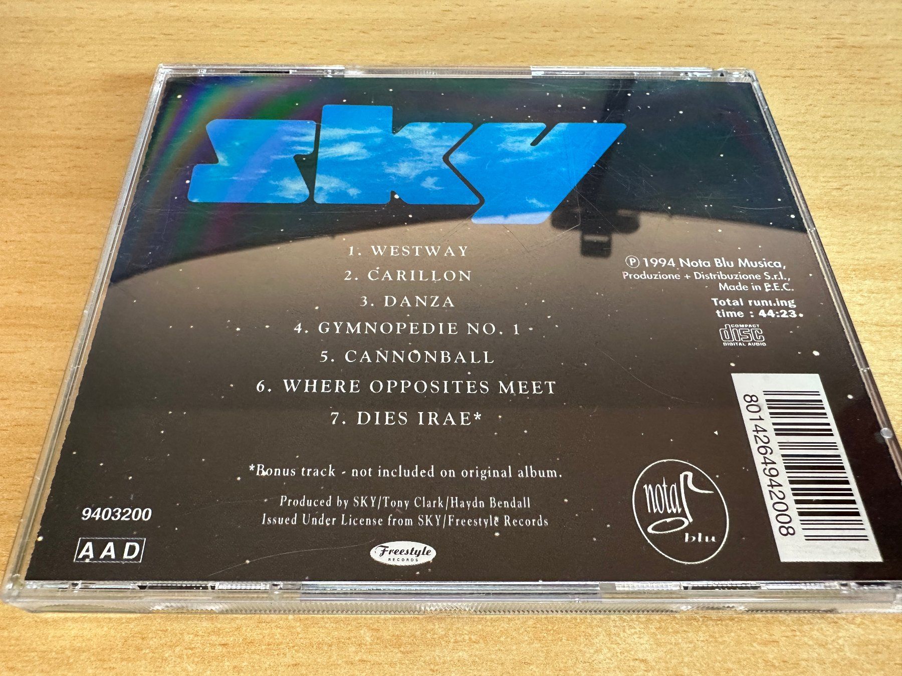 CD: Sky – Sky – Usato da Rikon im Tösstal venduto da Alpenmutz 1