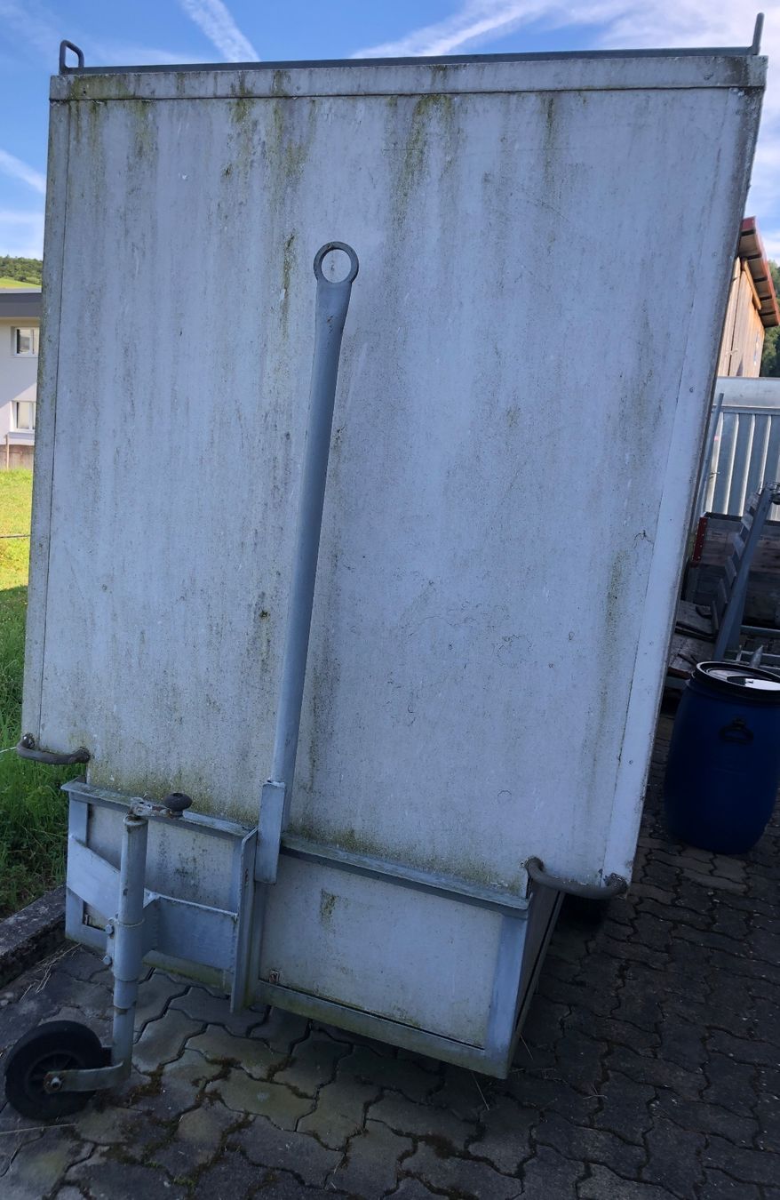 Rimorchi: Bauwagen ab Platz – Difettoso da Gelterkinden venduto da Kabrila 2