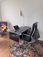 USM Haller Home-Office Schreibtisch schwarz