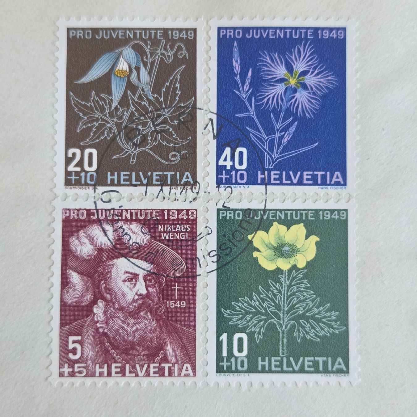 Tutti i francobolli: Top Brief Ersttags-Stempel von 1949 – Usato da Stans venduto da Ducati16 1