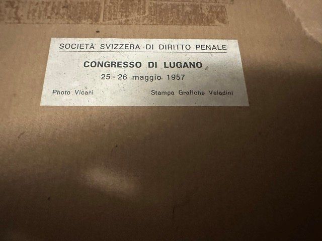 Grafiken & Lithographien: originale litografia lugano 1957 – Gebraucht aus Davesco-Soragno von kappas 1