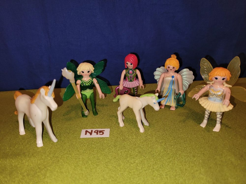 PLAYMOBIL Sammeleinhorn Regenbogenblume Mit Fee - Magisches Spielset Für Kinder