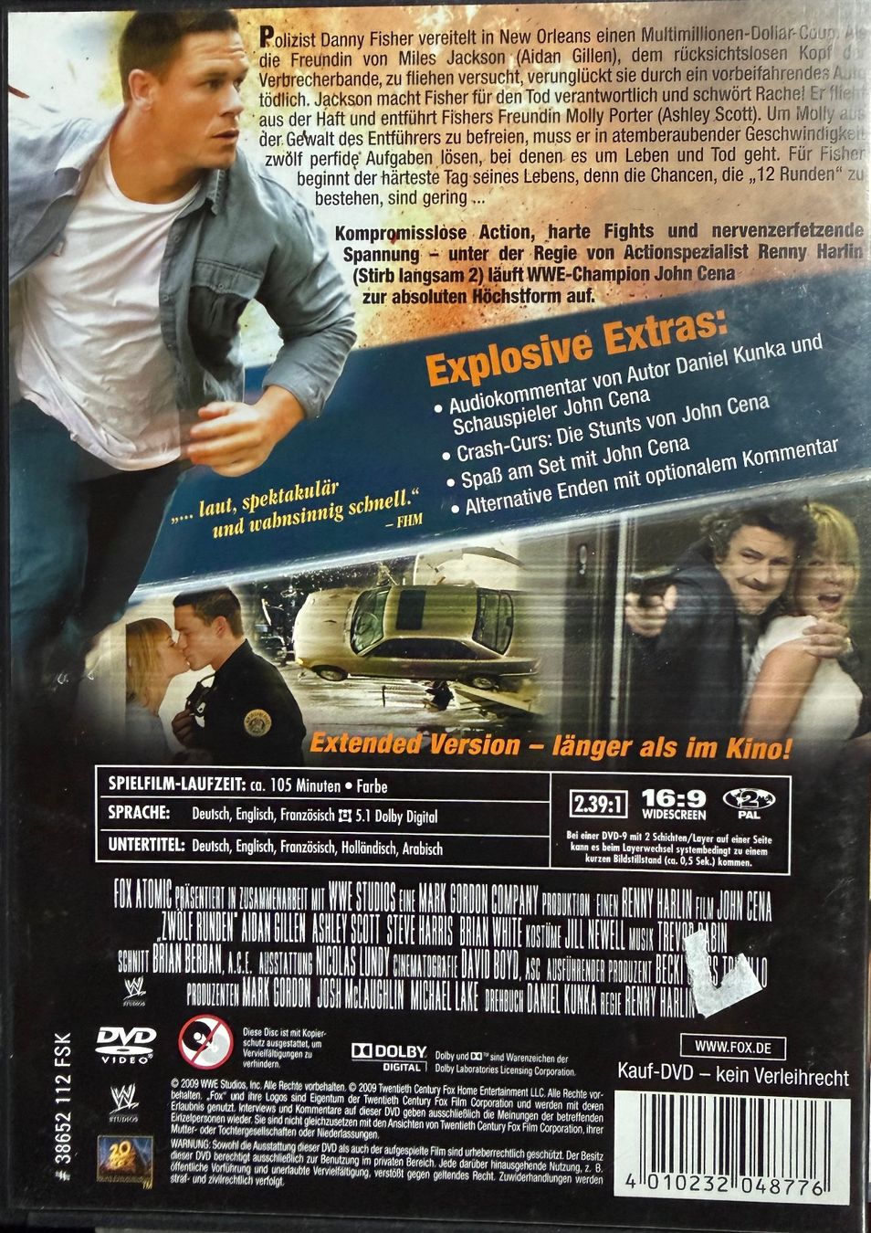 Tutti i DVDs: DVD - 12 Runden (12 Rounds) / Extended Version – Usato da Zäziwil venduto da kreative-ideen 1