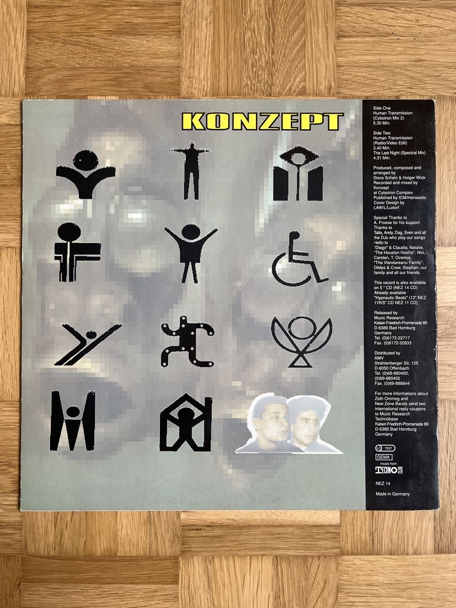 Dischi in vinile: Konzept Techno Vinyl – Usato da Wangen b. Olten venduto da break72 1