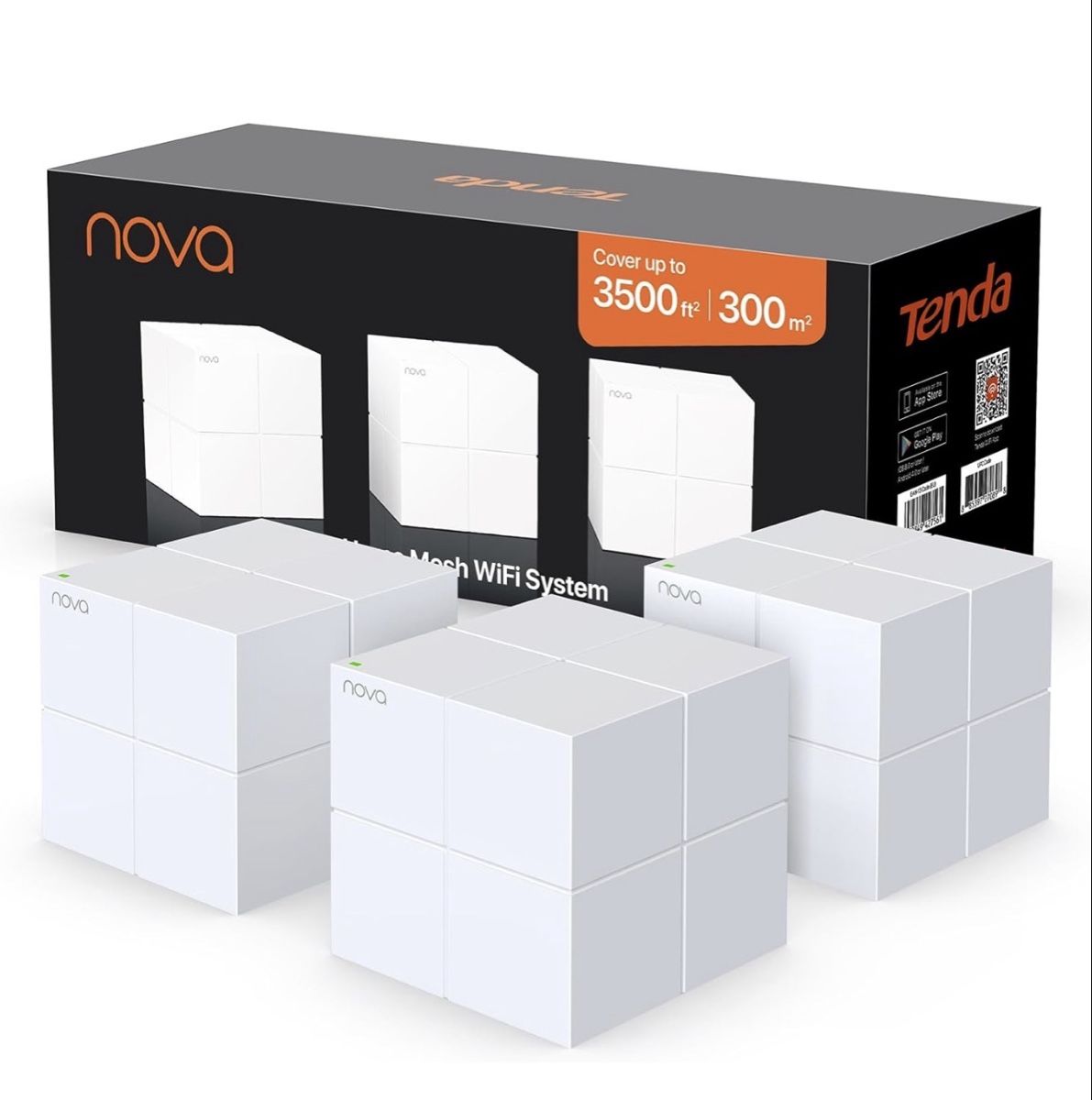 Amplificatori: Tenda Nova MW6 Mesh WLAN System (2x3er Pack) – Usato da Oberhofen AG venduto da madmax00001