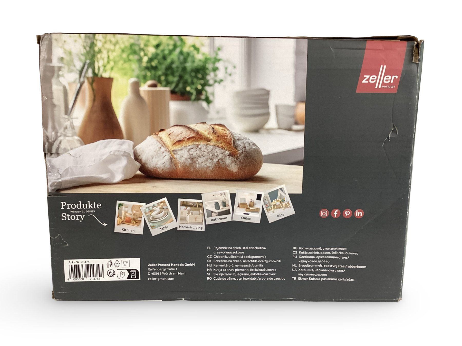 Recipients et similaires: ZELLER PRESENT Brotkasten Edelstahl – Neuf (Voir description) à Zürich par Restwert_Zuerich 8