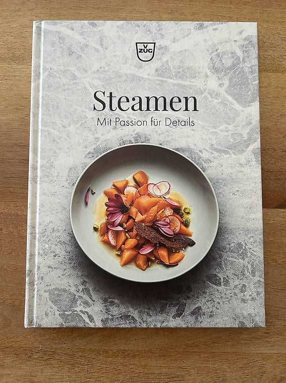 Libri: Steamer-Kochbuch V-Zug – Nuovo e nell'imballaggio originale da Romanshorn venduto da Famschra