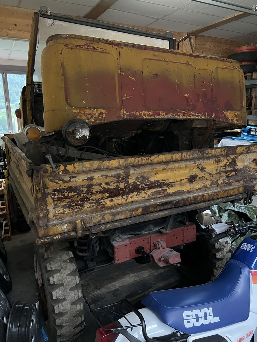 Mercedes-Benz Veicoli commerciali: Unimog 406 cabrio serie 1 – Difettoso da airolo venduto da unimo78 3