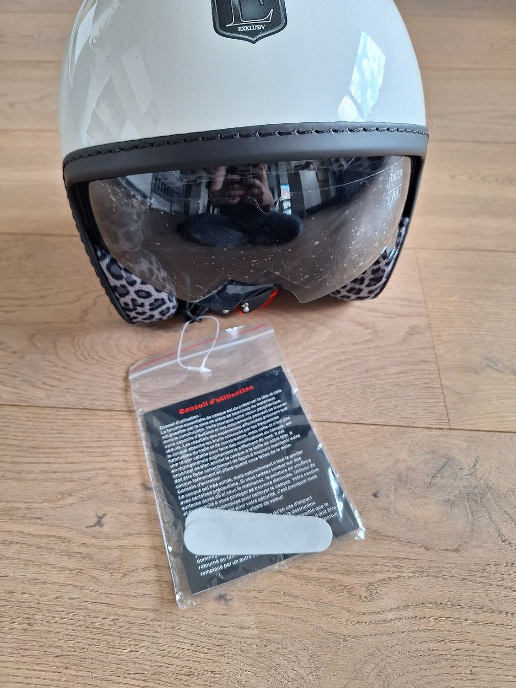 Caschi & visiere: Rollerhelm Exclusiv – Nuovo (secondo la descrizione) da Bazenheid venduto da fabienne.tanner92
