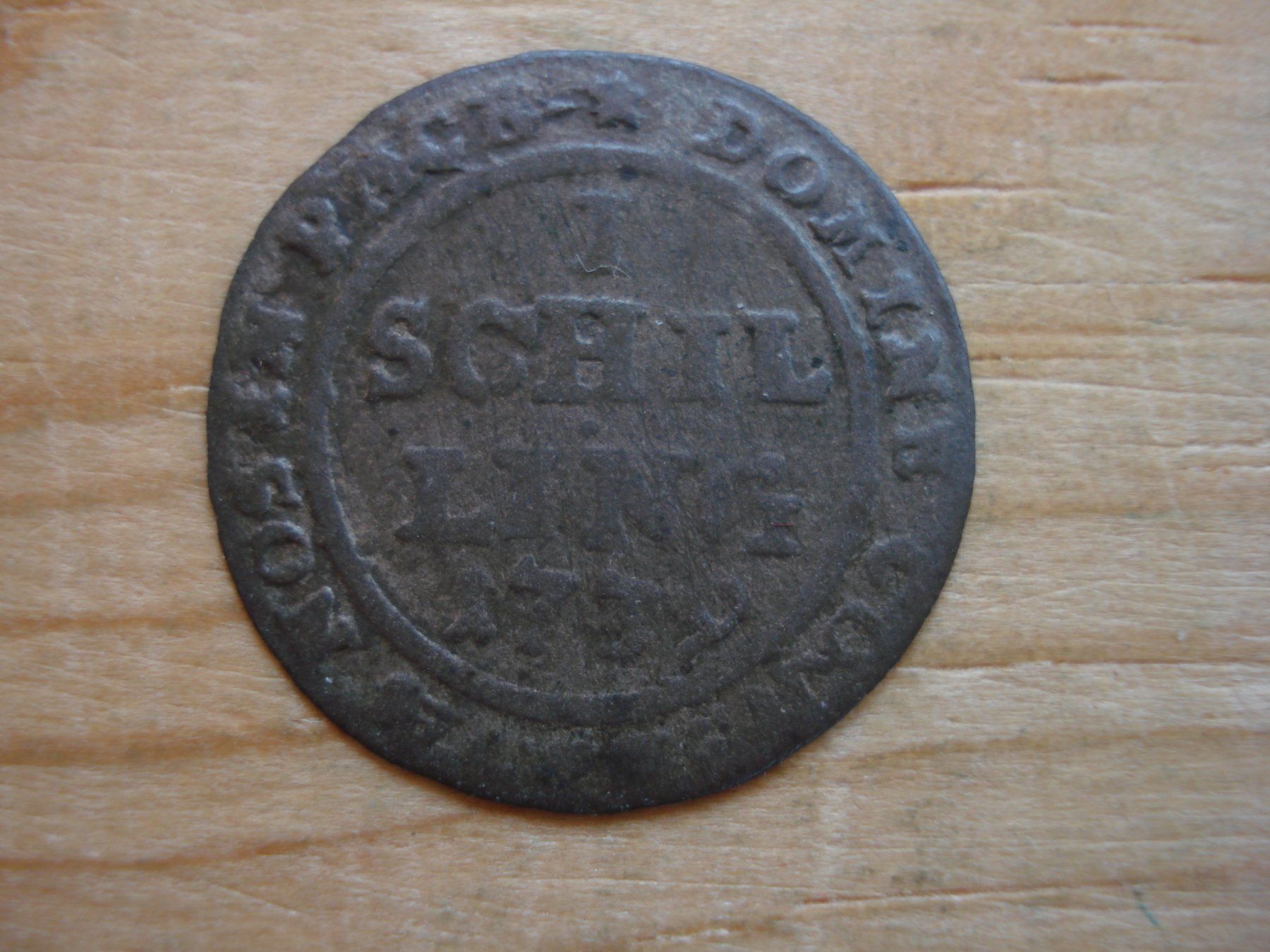 Tutti le monete: (P2) Zürich Schilling 1739 – Usato da Erlach venduto da Net-Coins