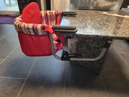 Tischsitz Bisal klappbar rot guter Zustand 