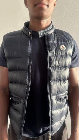 Moncler Vest Blau