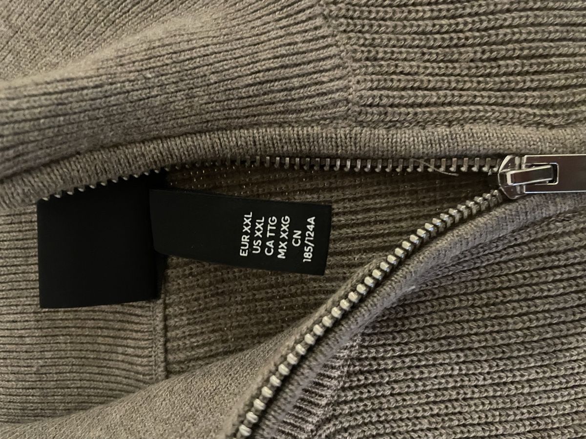 H&M Maglioni & Felpe: Herren Strickpullover mit Reissverschluss, XXL Top! – Nuovo (secondo la descrizione) da Aarau venduto da Noah148 3
