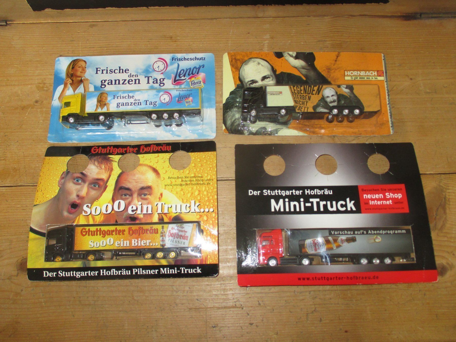 Kit di modellismo & Modellini statici: Modell LKW Sammlung, 16 Stk. – Nuovo e nell'imballaggio originale da Flims - Dorf venduto da Stagediver 2