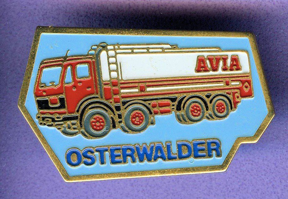 Placchette & Badge: AVIA  OSTERWALDER – Usato da Winterthur venduto da Sammleroase