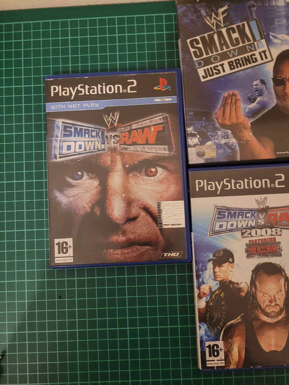 PS2 Wrestling Game Bundle - WWE Smackdown vs RAW (5 Games) (Gebraucht ...