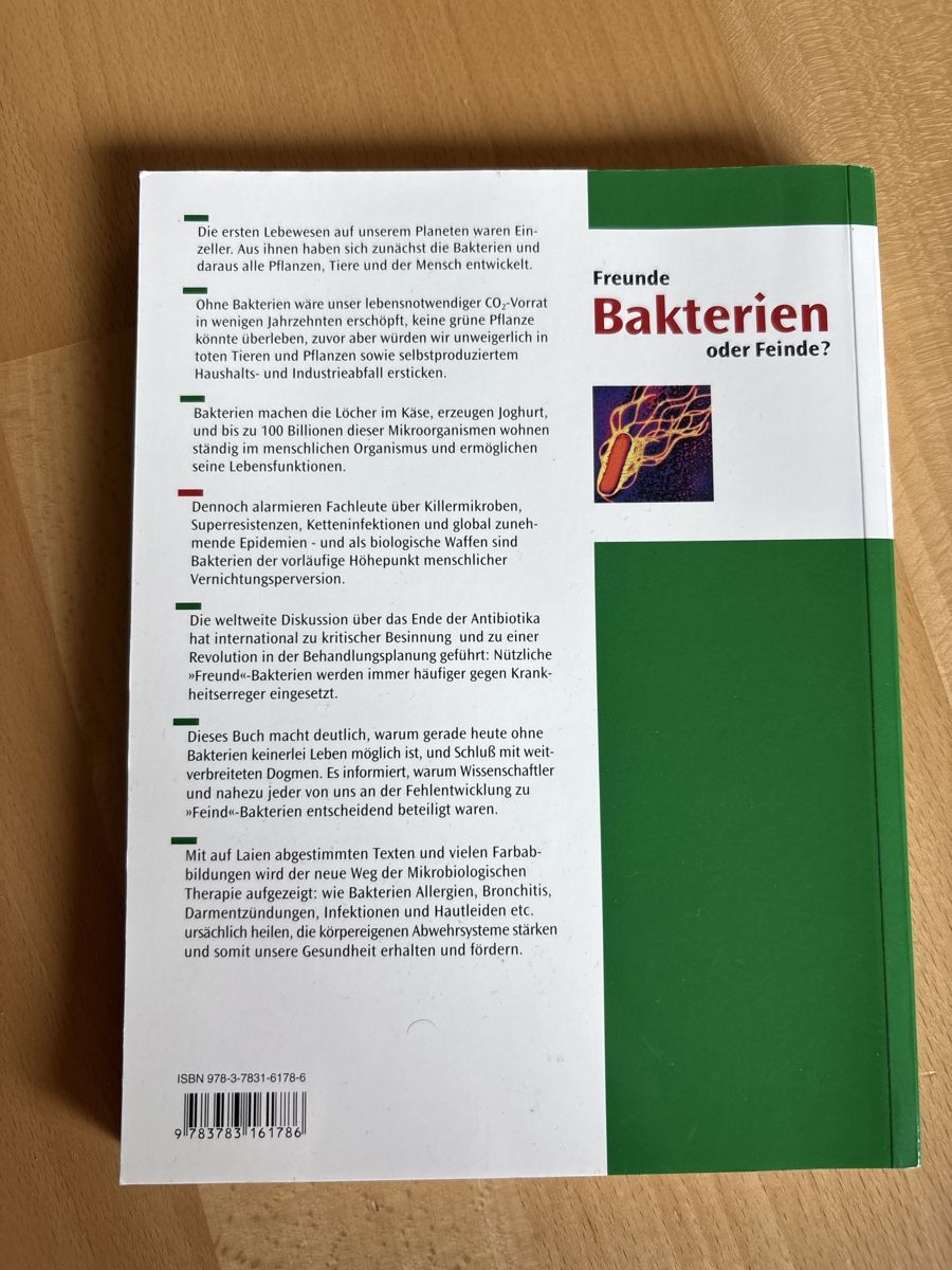 Libri: Freunde, Bakterien oder Feinde? Volker Rusch, Top Zustand – Usato da St. Gallen venduto da moo_q6pg 1