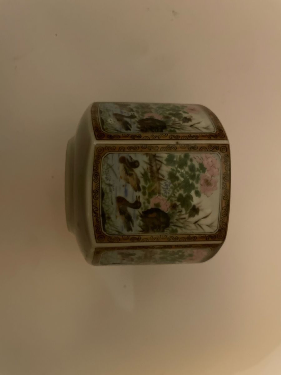 Set di piatti: Tee-Set, Teekanne mit 7 Tassen – Usato da Schaffhausen venduto da Kolibri023 3