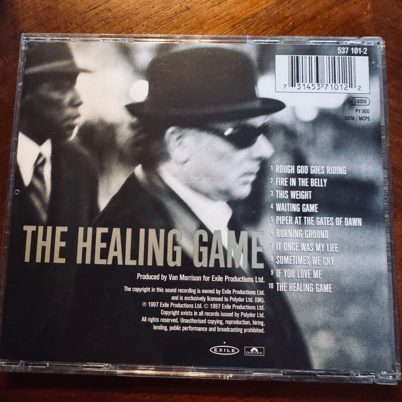 CD: Van Morrison - The Healing Game CD - Gut erhalten - 1997 – Usato da Merligen venduto da barratt 1