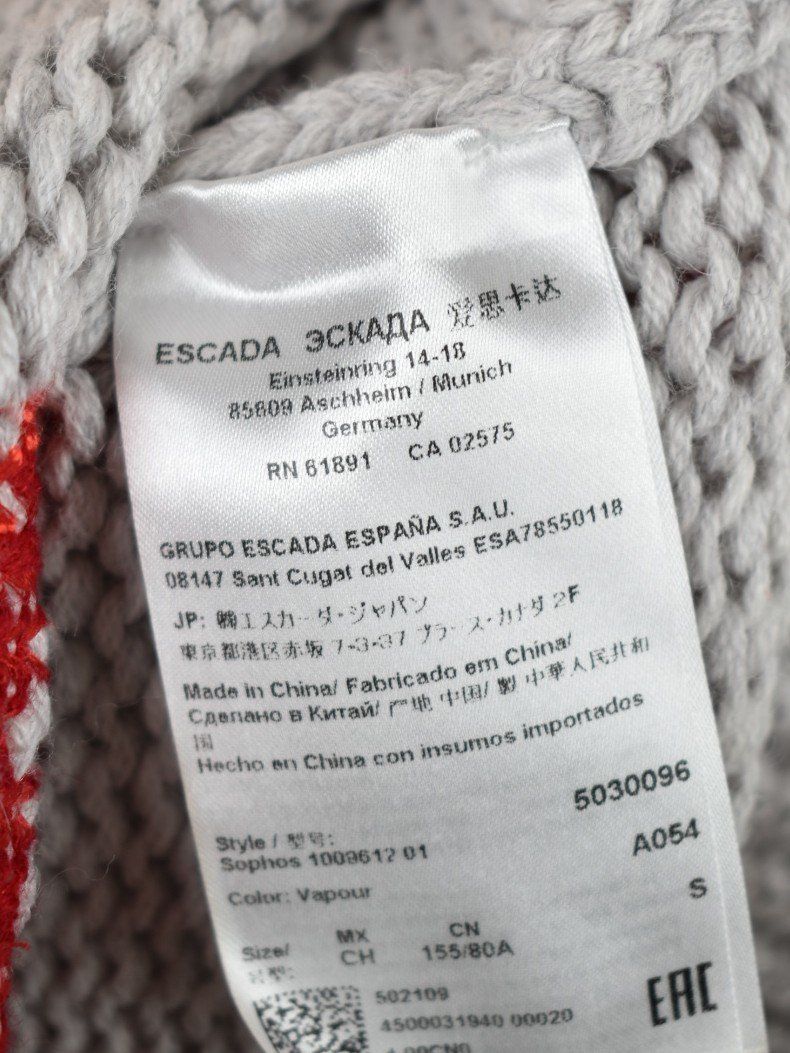 Escada Maglioni & Felpe: Escada Strickpullover Gr.S, 100% Wolle – Usato da Nürensdorf venduto da 2ND_STORY 8