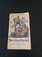 Historischer Reiseführer Schweiz 1929 SBB Bern 