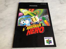 ANLEITUNG BOMBERMAN HERO FÜR NINTENDO 64