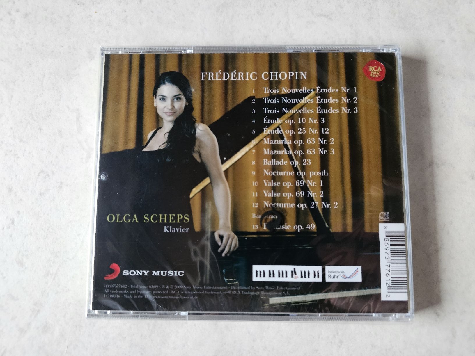 CD: Olga Scheps  -  Chopin  /  Fabrikneu – Nuovo e nell'imballaggio originale da Schneisingen venduto da backstore24 1