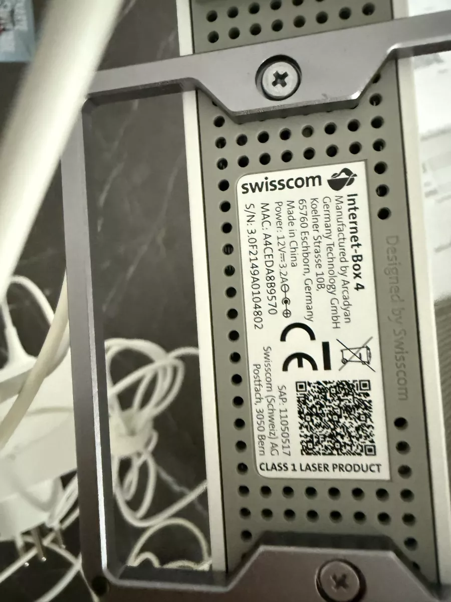 Swisscom Modems & Router: Wlan box – Gebraucht aus visp von Kmemo1 1