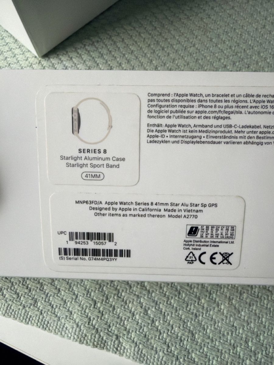 Apple Smartwatch: Apple Watch - Series 8 – Usato da zürich venduto da may_yj9f 3