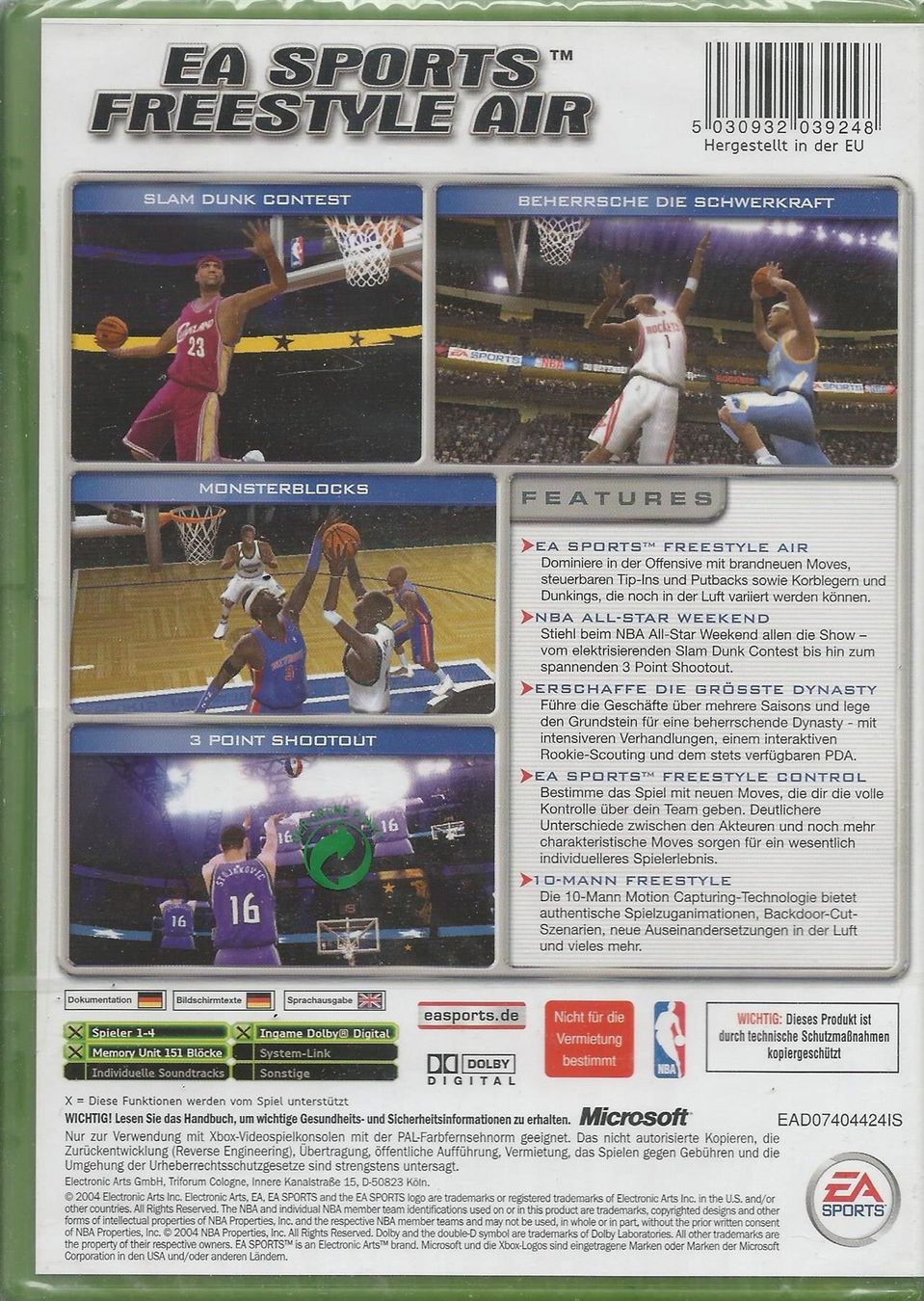 Spiele: NBA Live 2005 (Microsoft Xbox, 2004) NEU & Verschweisst – Neu und originalverpackt aus Bad Säckingen von ms-spiele-keys 1