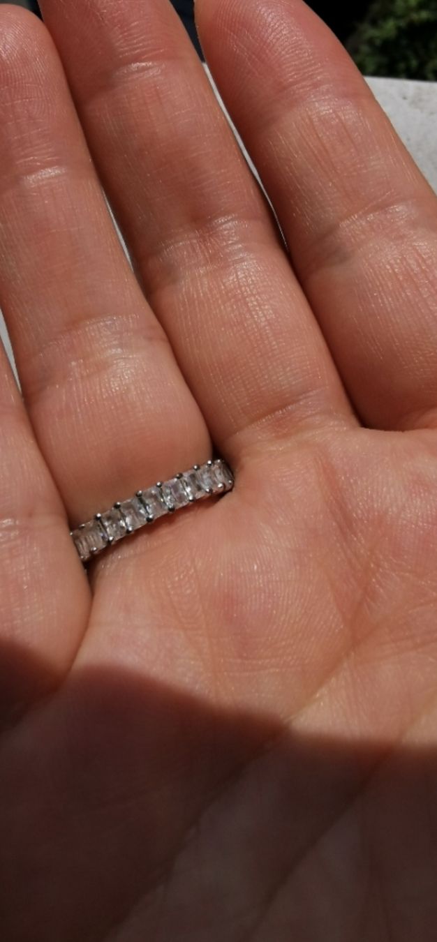 Anelli: APM Monaco Precieuse Baguette Ring sz S – Usato da Erlenbach ZH venduto da rem_p5dd 4