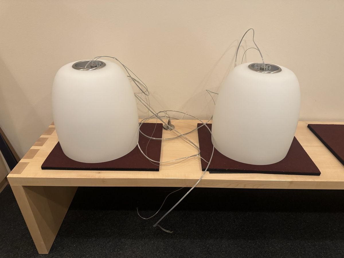 Lampade: 2 Prandina NOTTE S3 Pendelleuchte mit Deckenrosette – Usato da Arosa venduto da car_mh2c 1