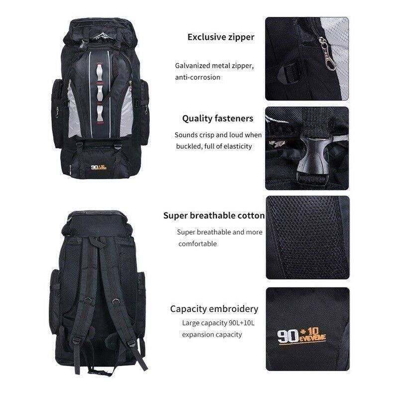 Zaini: Wander - und Reise Rucksack 90+10L NEU – Nuovo e nell'imballaggio originale da St. Margarethen TG venduto da ursk10 1