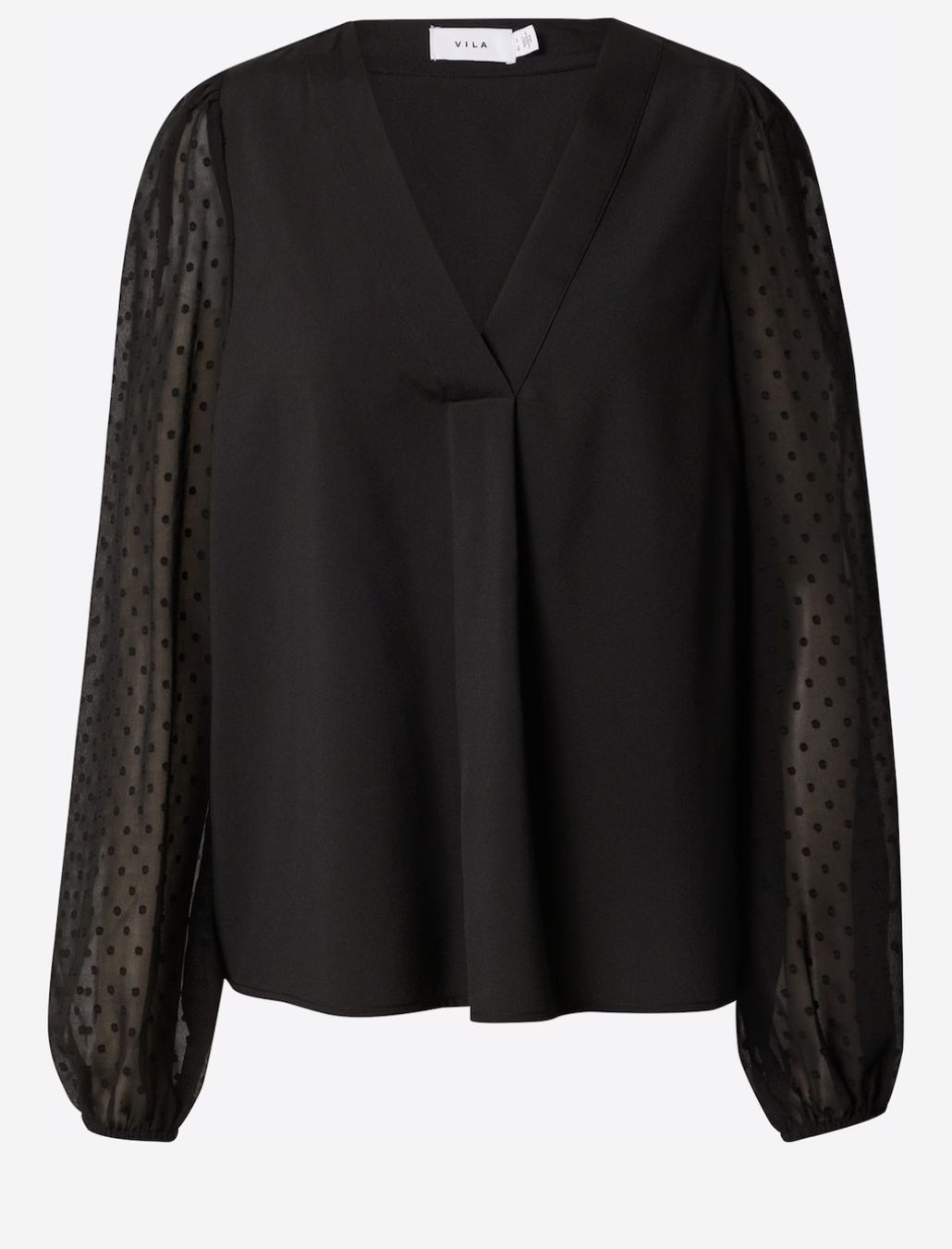 Vila Camicette: schöne Bluse, transparente Aermel, Vila – Nuovo (secondo la descrizione) da Wiesendangen venduto da Sinhuk