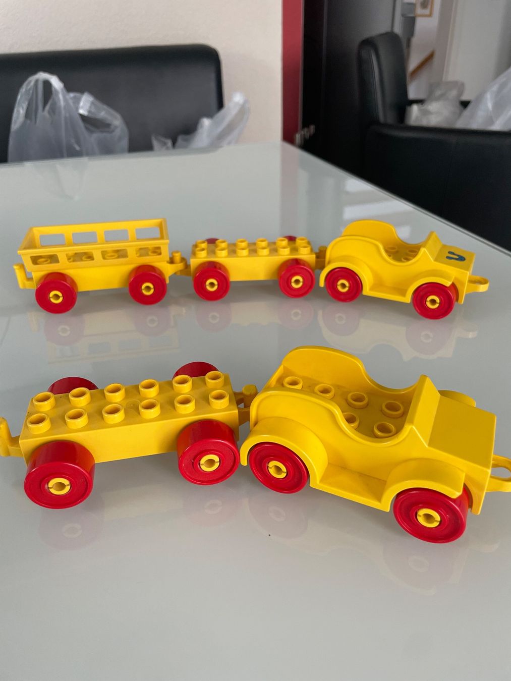 Lego Spielzeuge: ORIGINAL DUPLO verschiedene Autos  mit Anhänger – Gebraucht aus Pfeffingen von Purzzeli 2