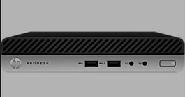 HP ProDesk 400 G4  i7-8700T, 16GB, 256GB, Win11Pro, Mini PC