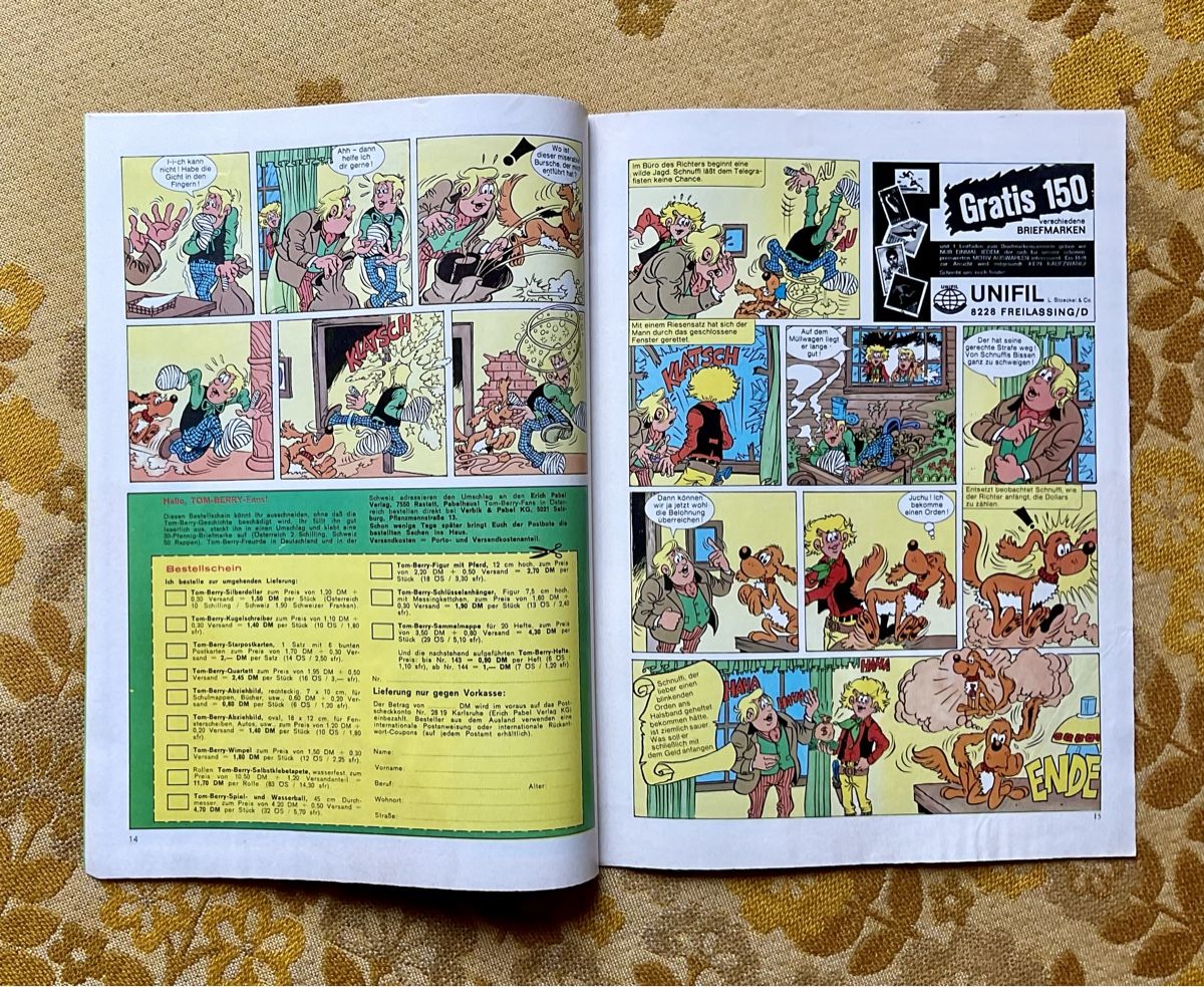 Fumetti: Tom Berry Heft Nr 216 von 1972 ? – Usato da Endingen venduto da nathan05 4