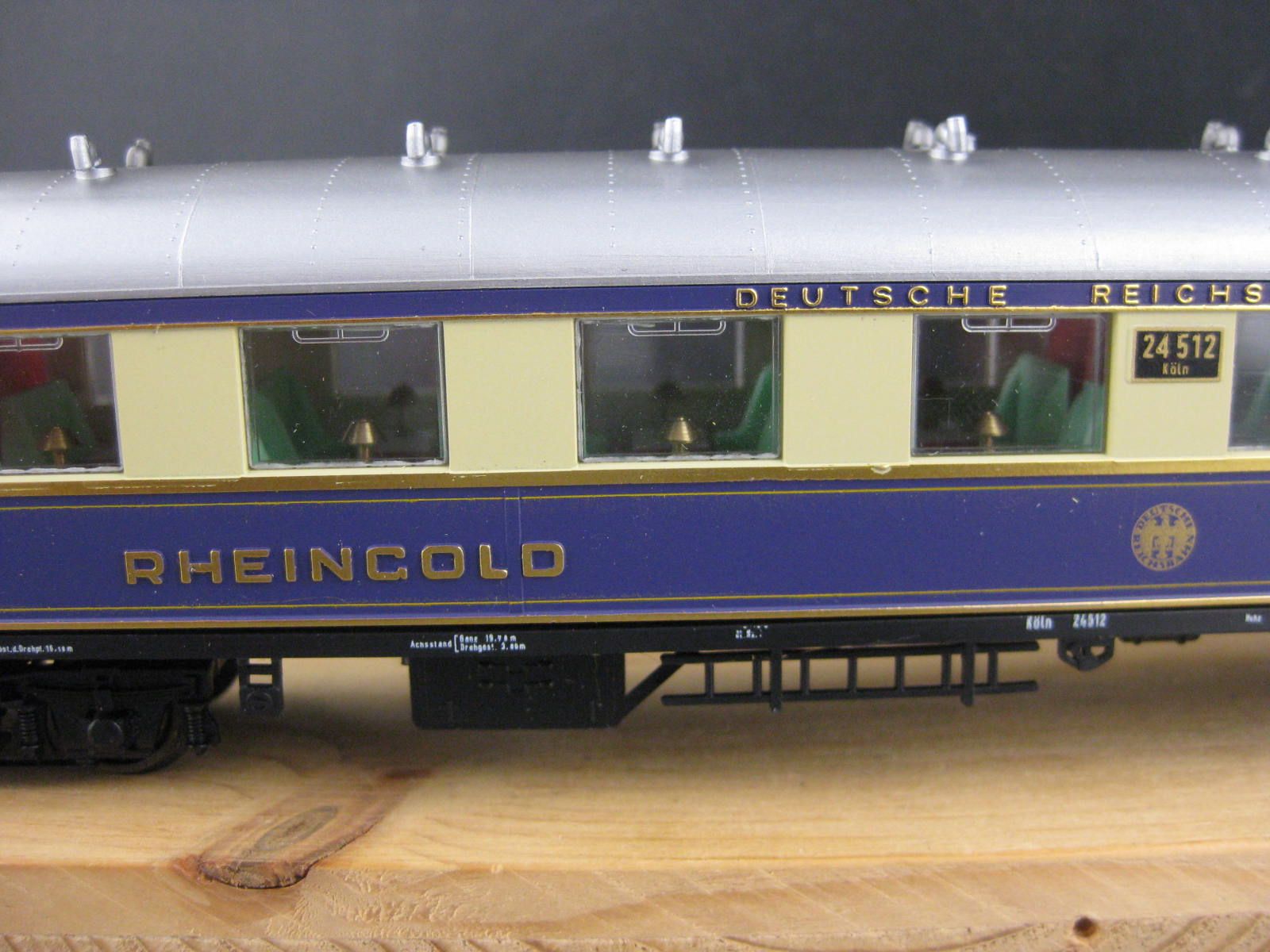 Liliput Modellini di ferrovie: Liliput Rheingold Wagen 2. Klasse – Nuovo (secondo la descrizione) da Malters venduto da Marosko 1