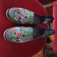Bunte Schuhe aus Marokko Grösse 41, 5