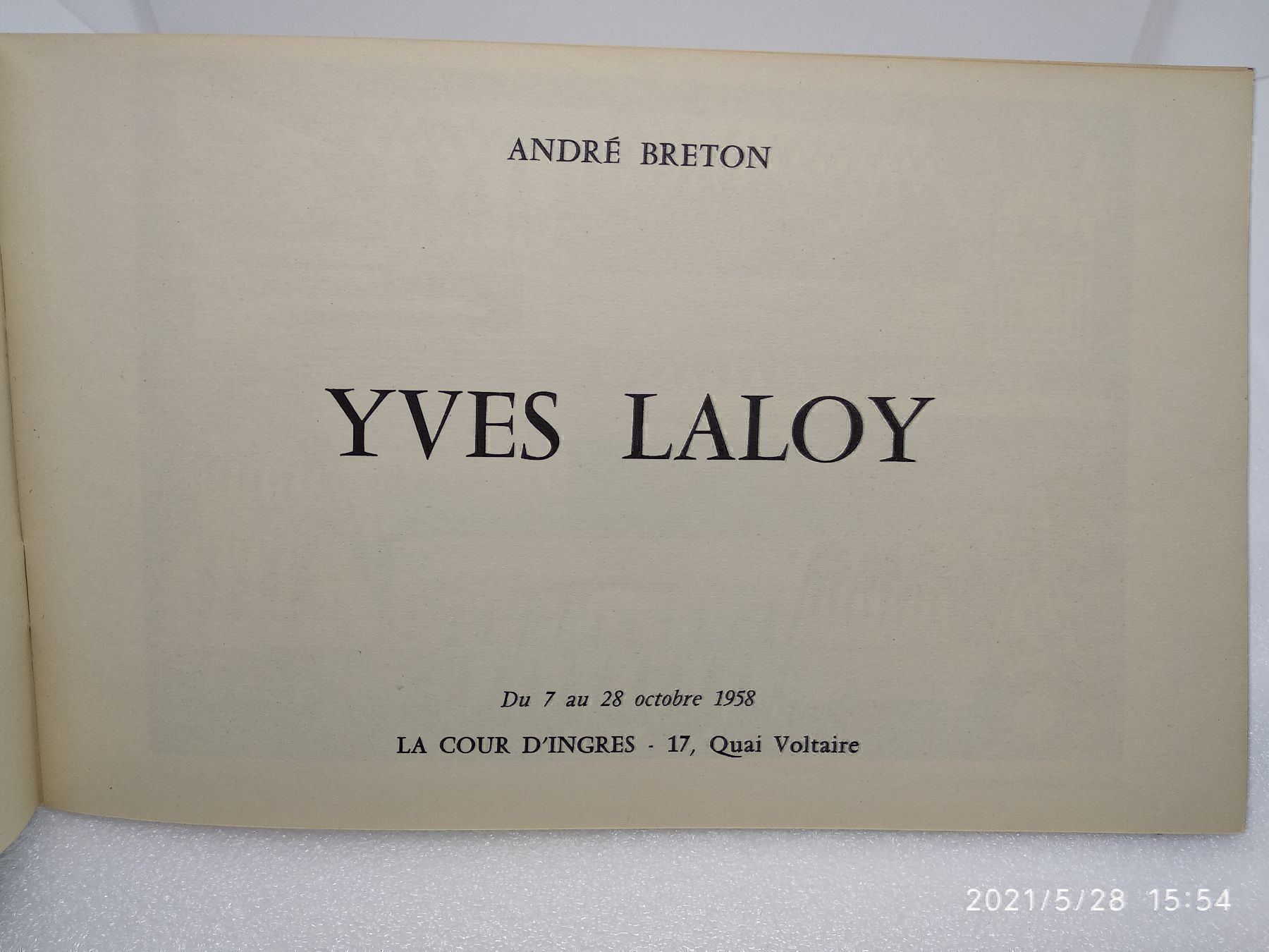 Schallplatten: YVES LALOY - ANDRÉ BRETON – Gebraucht aus Goldach von Gaip 1