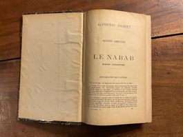 Le Nabab d'Alphonse Daudet - Édition ancienne rare!