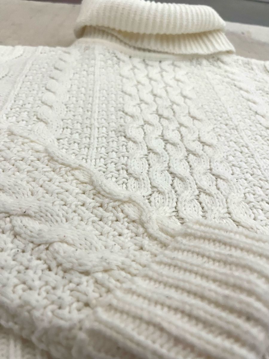Pullover & Sweatshirts: Pull court col roulé blanc, S/M – Neu (gemäss Beschreibung) aus Aigle von sow_m7gm 3