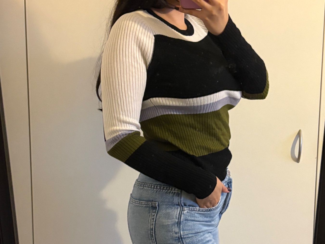 H&M Maglioni & Felpe: Pull H&M rayé coloré, taille M, automne – Usato da Montreux venduto da m.mlkstn 1