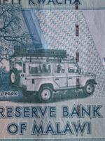 original Landrover Defender Banknote