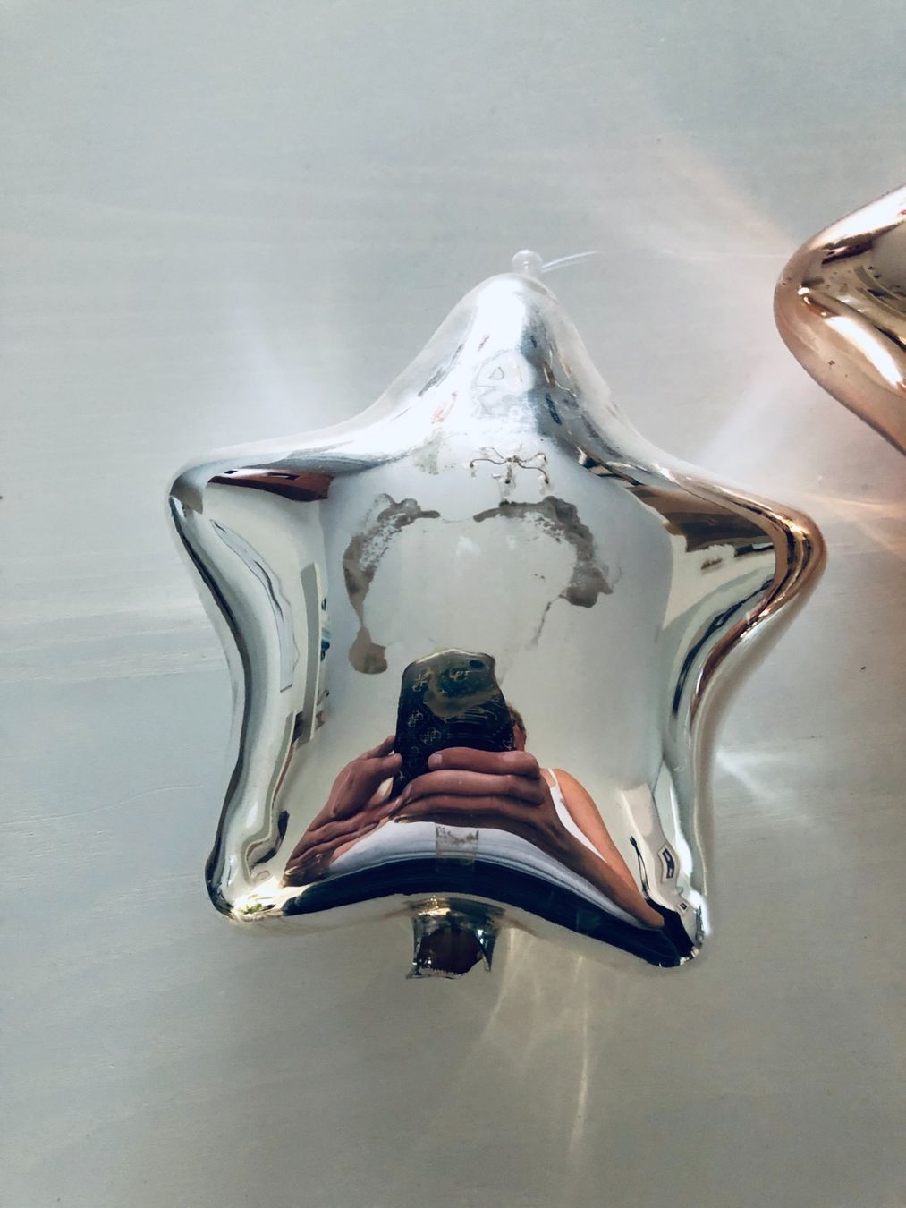 Tutte le decorazioni: 4x Glas Sterne Silber & Rosa – Usato da Arlesheim venduto da OmnIa55 7