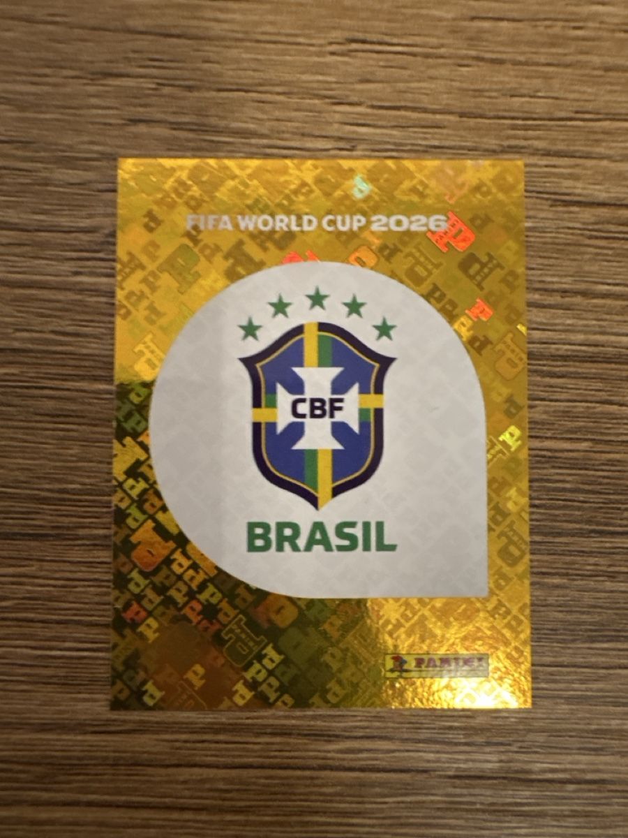 Panini Carte collezionabili: Panini WM 2026 Brasil Wappen – Nuovo (secondo la descrizione) da Menznau venduto da Hetfield85