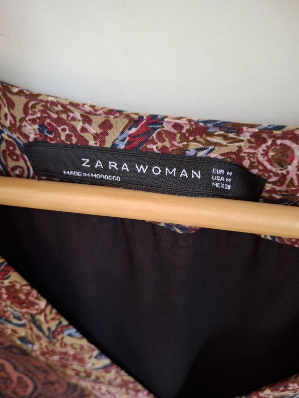 Zara Vestiti: Robe boho Zara M bordeaux  – Usato da Lausanne venduto da Cognitia 2