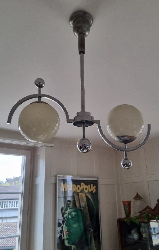 Lampadari & plafoniere: Original Art Deco Deckenlampe Kugellampe – Usato da Murg venduto da BocaChica1953 3