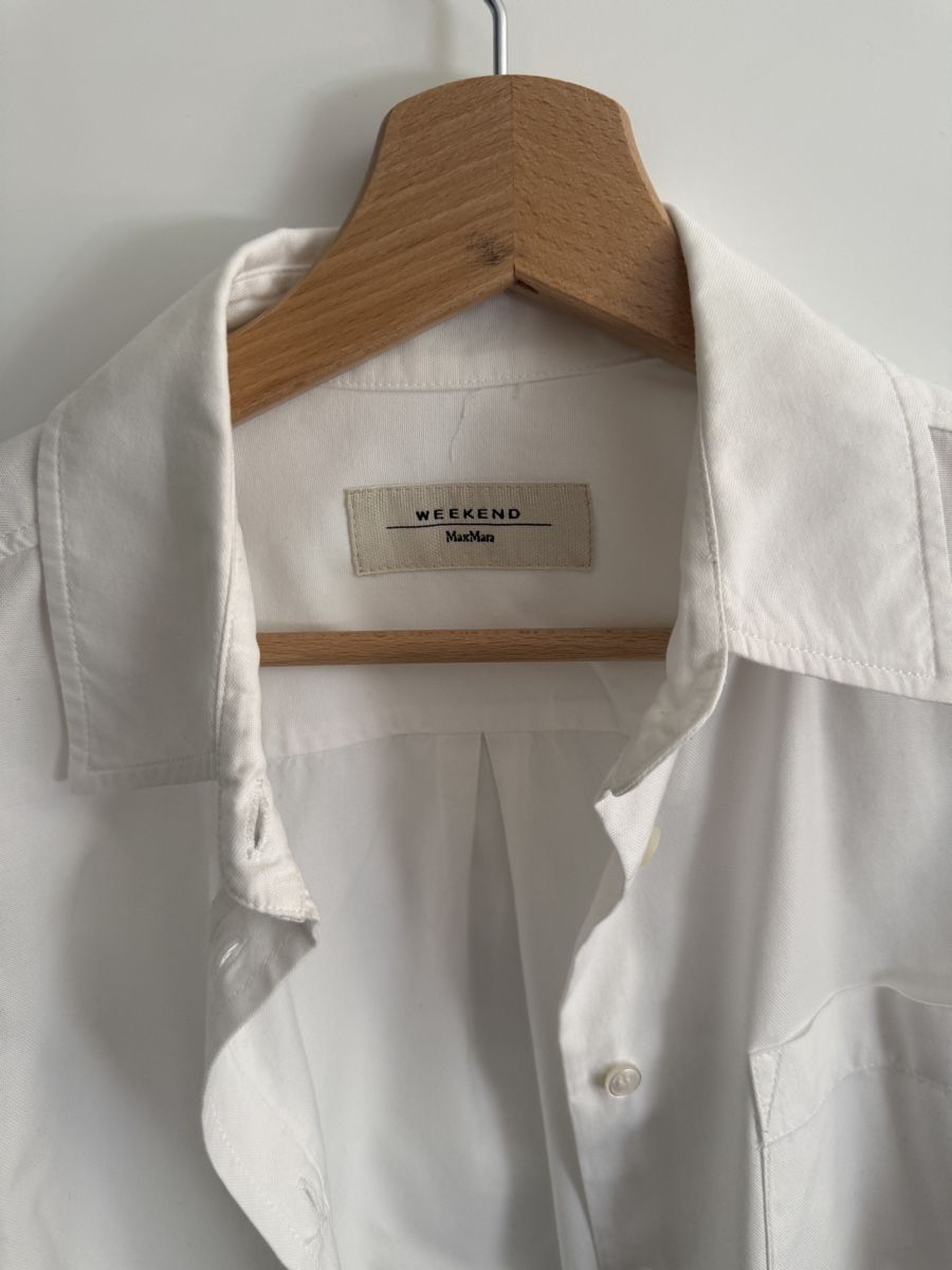 Max Mara Camicette: Weekend MaxMara white shirt size 36 – Nuovo (secondo la descrizione) da zug venduto da Inaar 1