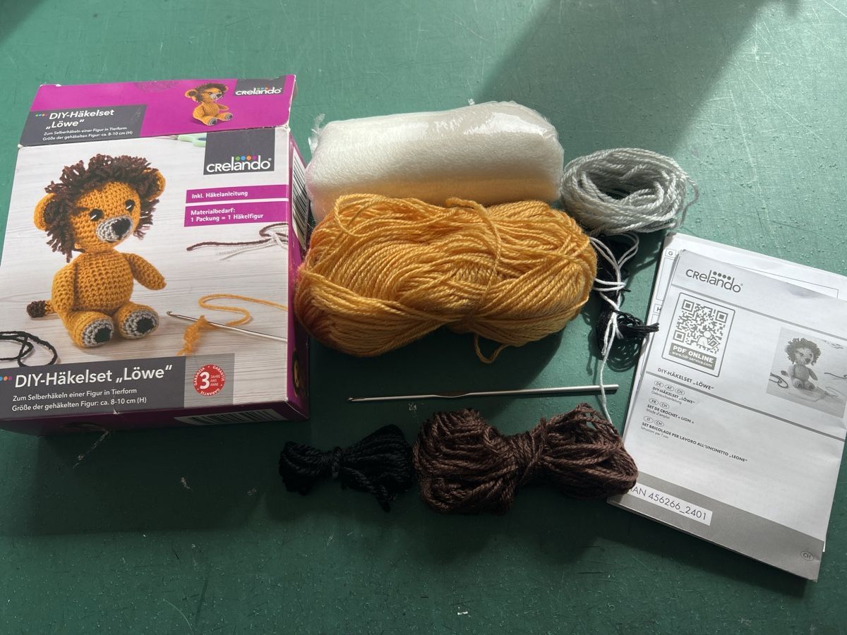 Kits de loisir créatif: DIY-Häkelset Löwe – Neuf (Voir description) à Oberglatt ZH par ble_75jw 1
